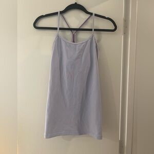 Lululemon Y Back Tank with built in Bra